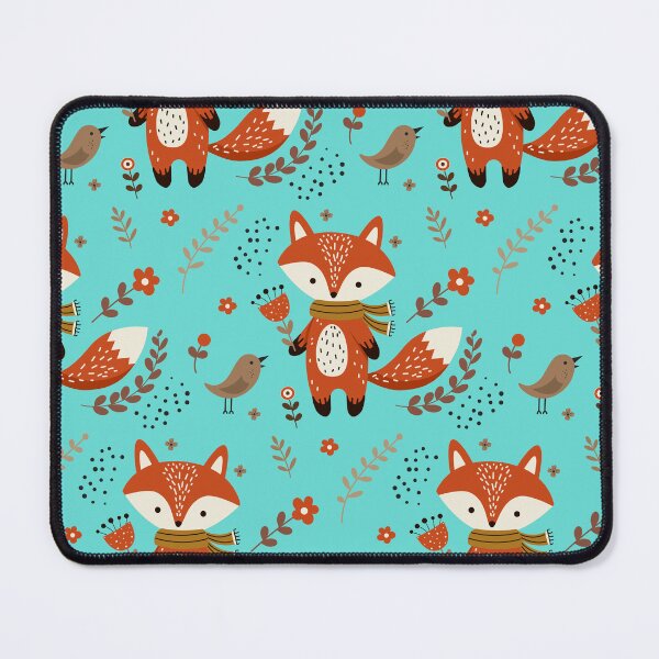Item preview, Fox with Scarf and Tiny Bird designed and sold by AnnArtshock.