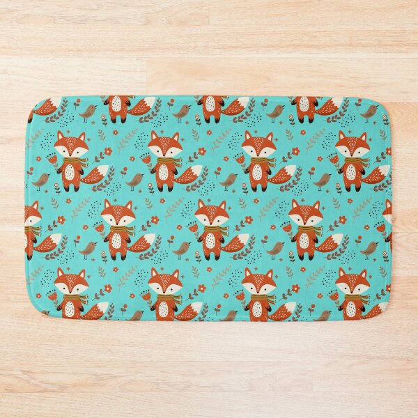 Item preview, Fox with Scarf and Tiny Bird designed and sold by AnnArtshock.