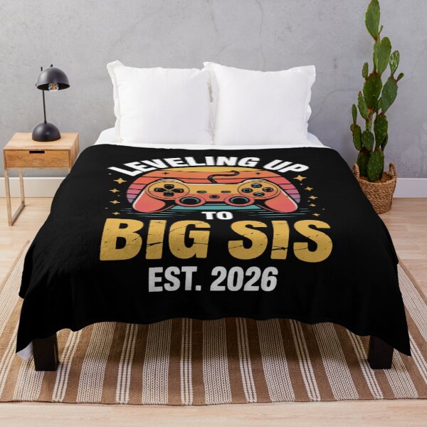 Item preview, Leveling Up to Big Sis Est. 2026 Gamer Big Sister designed and sold by Gogetgiggles.