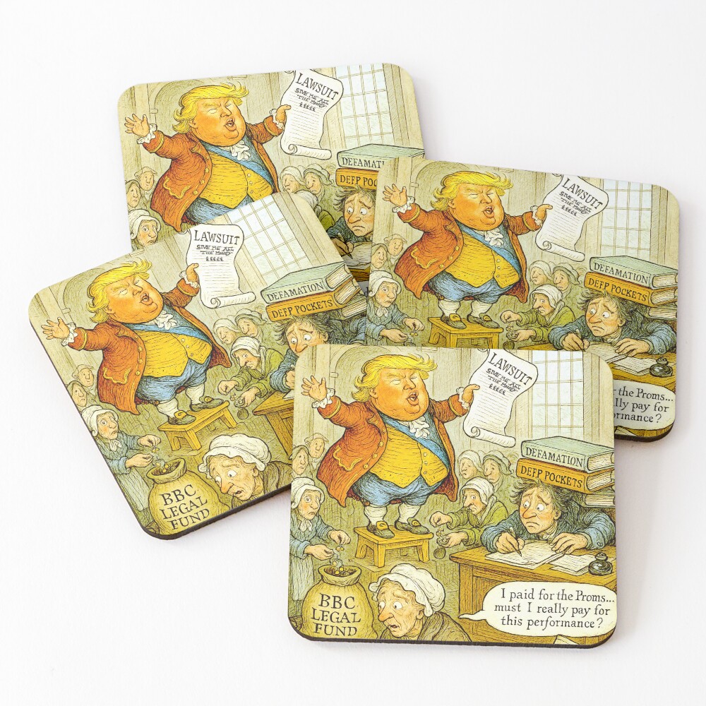 Item preview, Coasters (Set of 4) designed and sold by taletellerclub.