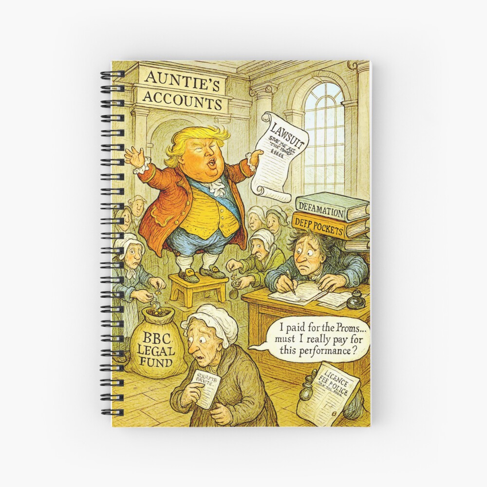 Item preview, Spiral Notebook designed and sold by taletellerclub.