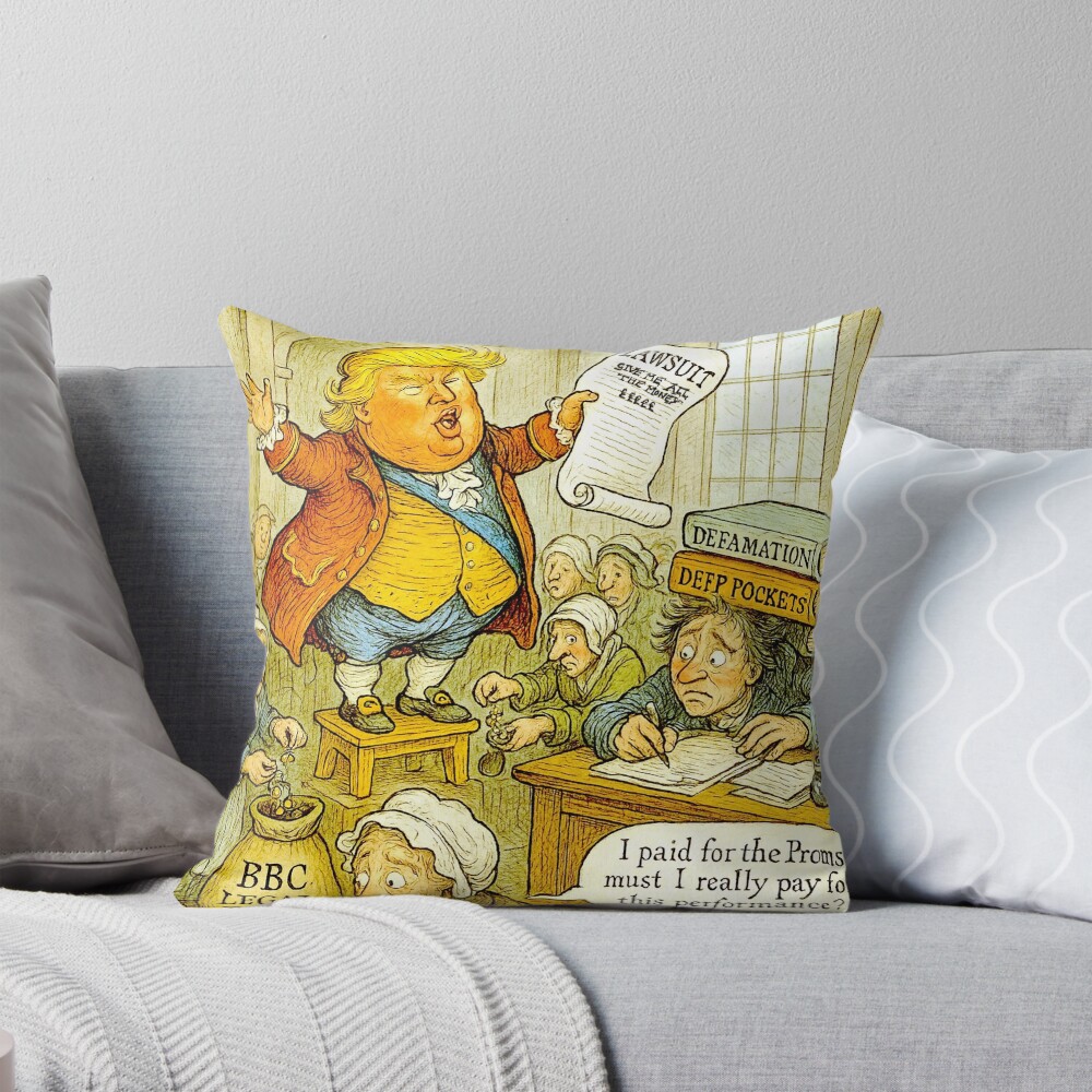 Item preview, Throw Pillow designed and sold by taletellerclub.