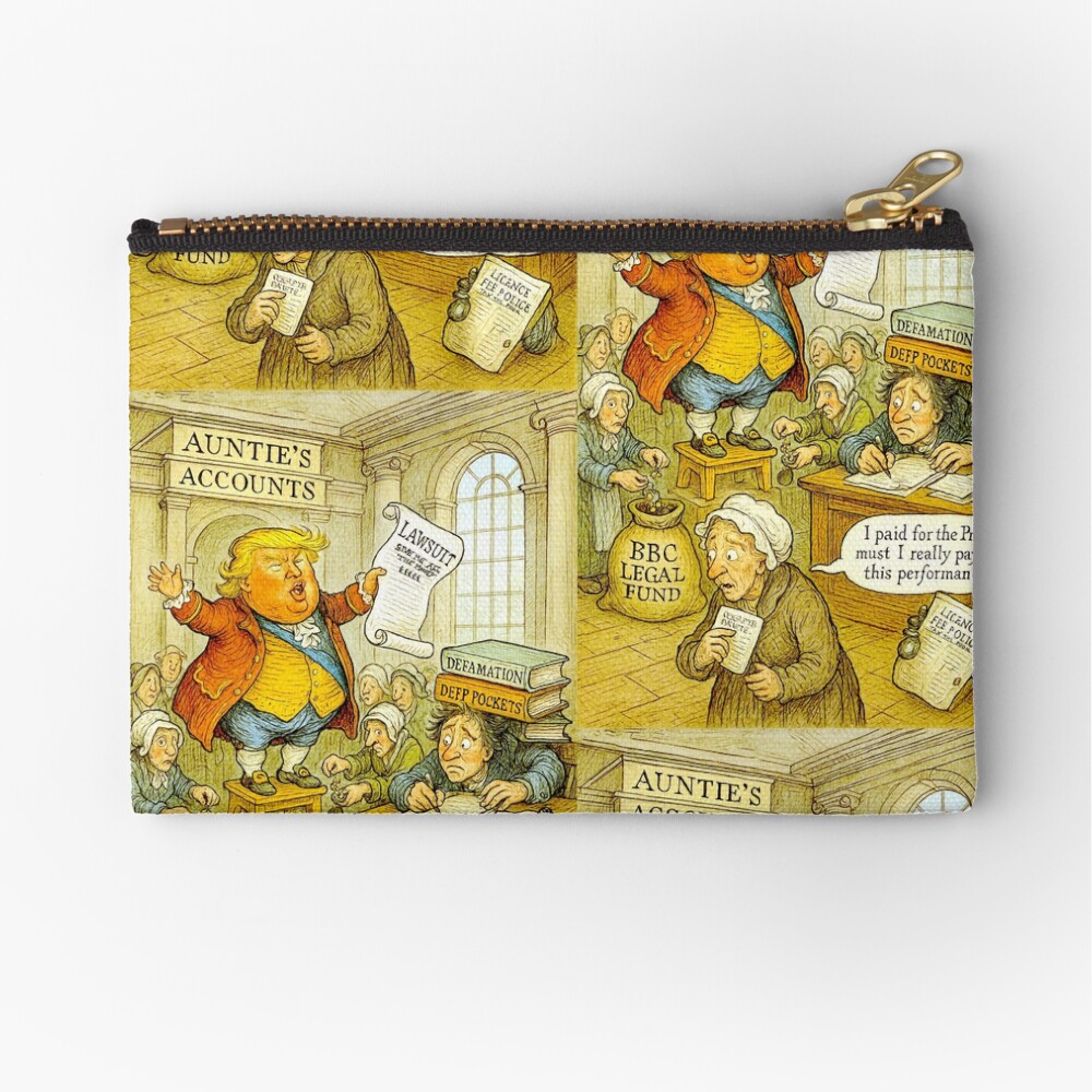 Item preview, Zipper Pouch designed and sold by taletellerclub.