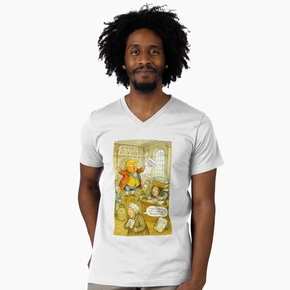 Item preview, V-Neck T-Shirt designed and sold by taletellerclub.