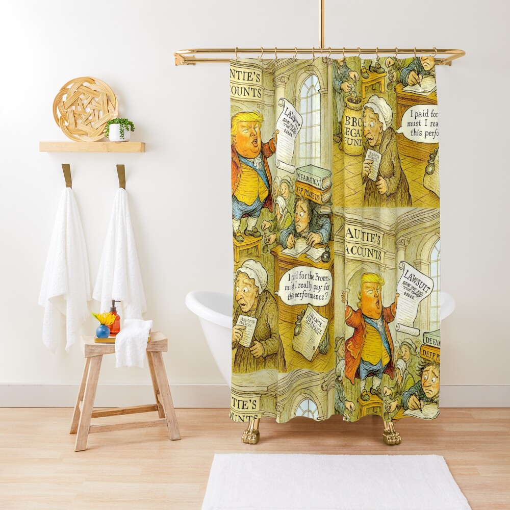 Item preview, Shower Curtain designed and sold by taletellerclub.