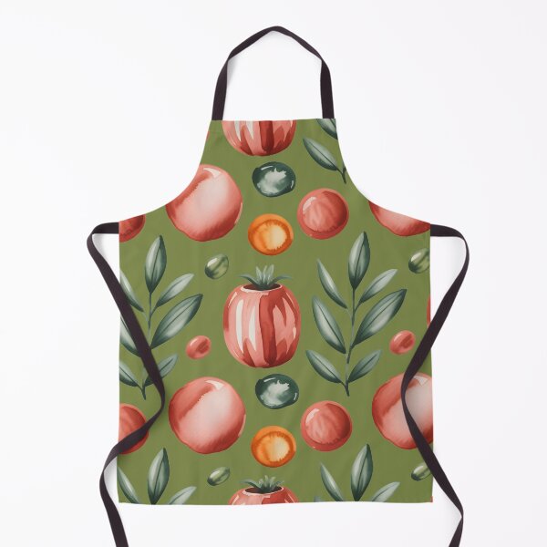 Item preview, Watercolor Fruit & Leaves Pattern - Botanical and Vibrant Design designed and sold by Simply Wiona.