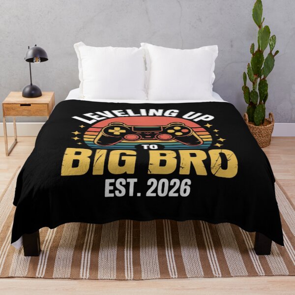 Item preview, Leveling Up to Big Bro Est. 2026 Gamer Big Brother designed and sold by Gogetgiggles.