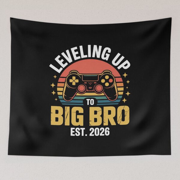 Item preview, Leveling Up to Big Bro Est. 2026 Gamer Big Brother designed and sold by Gogetgiggles.