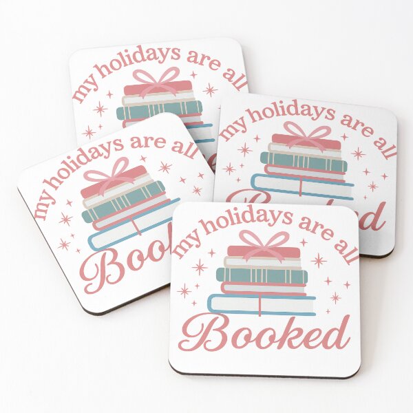 Item preview, "My Holidays Are All Booked" Funny Book Lover Christmas Pun designed and sold by haitrieuic96.
