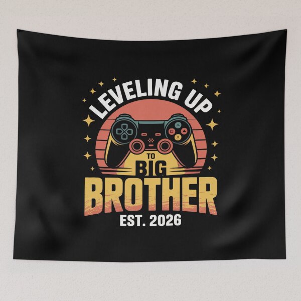Item preview, Leveling Up to Big Bro Est. 2026 Gamer Big Brother designed and sold by Gogetgiggles.
