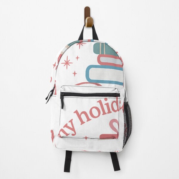 Item preview, "My Holidays Are All Booked" Funny Book Lover Christmas Pun designed and sold by haitrieuic96.