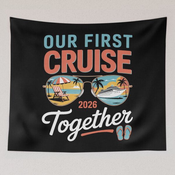 Item preview, Our First Cruise 2026 Together Matching Couples  designed and sold by JonGogue.