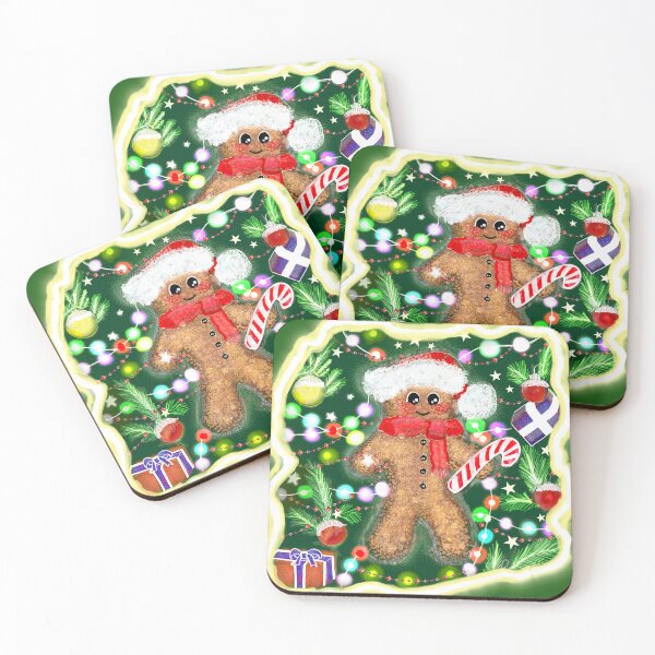Item preview, Christmas gingermen  designed and sold by MadomiArt.
