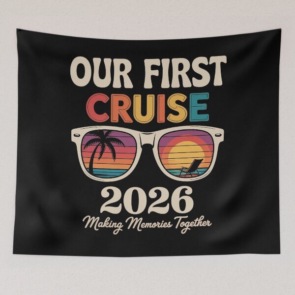 Item preview, Our First Cruise 2026 Together Matching Couples  designed and sold by JonGogue.