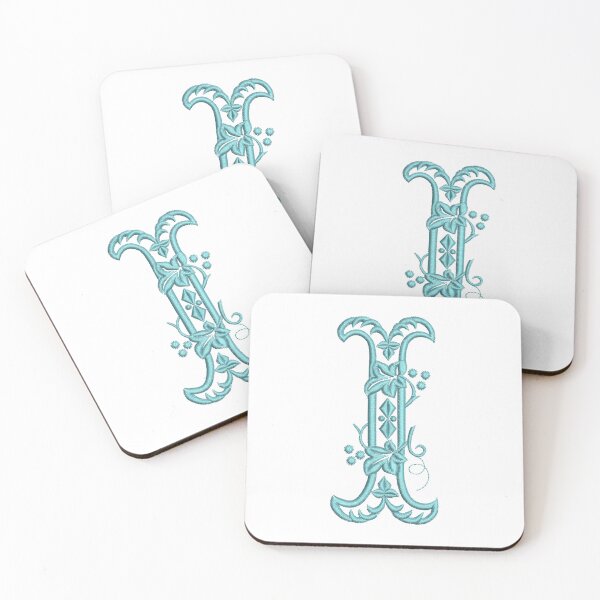 Item preview, Monogram I Vintage Style Alphabet Letter designed and sold by TikkiMakes.