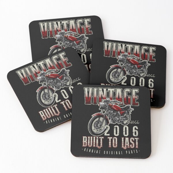 Item preview, Vintage Motorcycle Bikers Motorbike Birthday 2006 designed and sold by JRRTs.