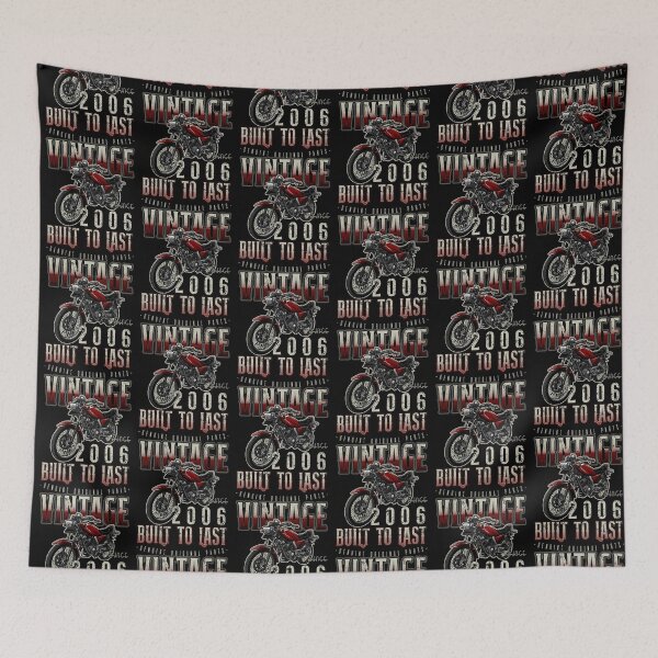 Item preview, Vintage Motorcycle Bikers Motorbike Birthday 2006 designed and sold by JRRTs.