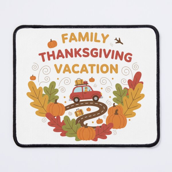 Item preview, Family Thanksgiving Vacation 2025 – Autumn Travel Holiday Matching Design designed and sold by fabricutie.