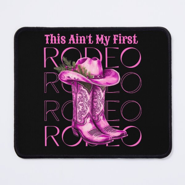 Artikelvorschau, Weihnachtliches Pink Rodeo, Mein zweites Rodeo, Mein erstes Rodeo, Cowgirl, Nicht mein erstes Rodeo, Pink Rodeo Cowgirl Ästhetik, Rodeo Saloon entworfen und verkauft von KolorellaS.