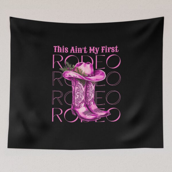 Artikelvorschau, Weihnachtliches Pink Rodeo, Mein zweites Rodeo, Mein erstes Rodeo, Cowgirl, Nicht mein erstes Rodeo, Pink Rodeo Cowgirl Ästhetik, Rodeo Saloon entworfen und verkauft von KolorellaS.