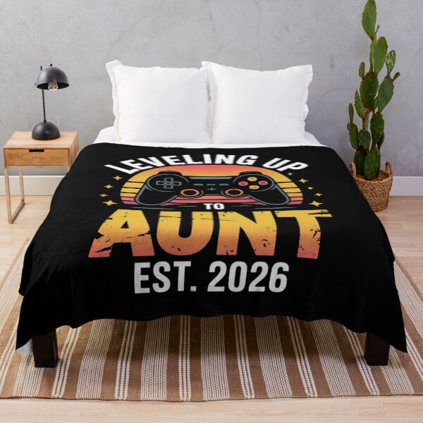 Item preview, Leveling Up to Aunt 2026, Gaming Gift for Aunt, Retro Gamer Design designed and sold by Gogetgiggles.