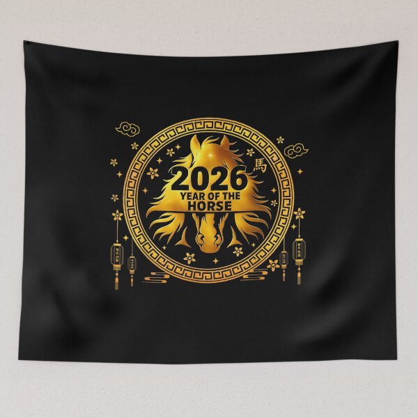 Item preview, Year of The Horse 2026 Chinese New Year  designed and sold by BASKF.