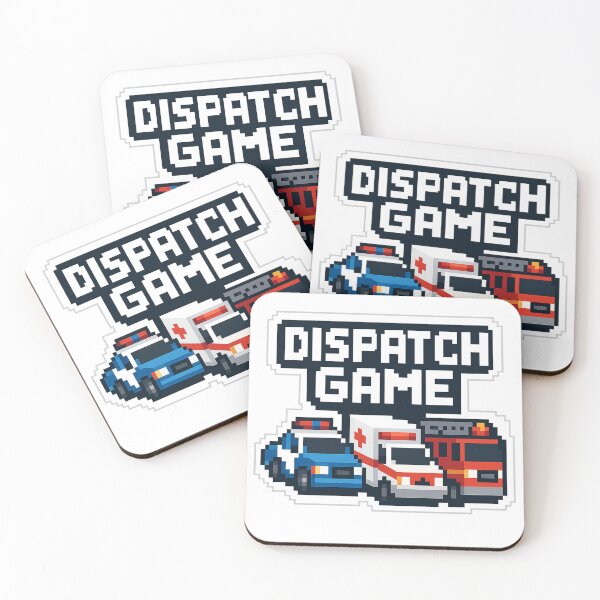 Item preview, Dispatch Game Pixel Art Sticker – Emergency Dispatcher Retro Gaming Design designed and sold by Gurjeetpixelart.