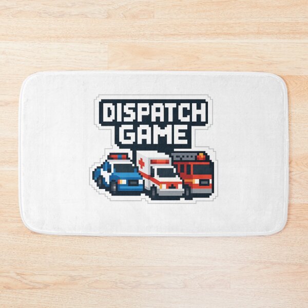 Item preview, Dispatch Game Pixel Art Sticker – Emergency Dispatcher Retro Gaming Design designed and sold by Gurjeetpixelart.