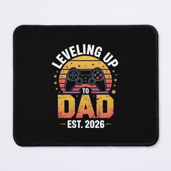 Item preview, Leveling Up to Dad Est. 2026 Retro Gamer Design designed and sold by Gogetgiggles.