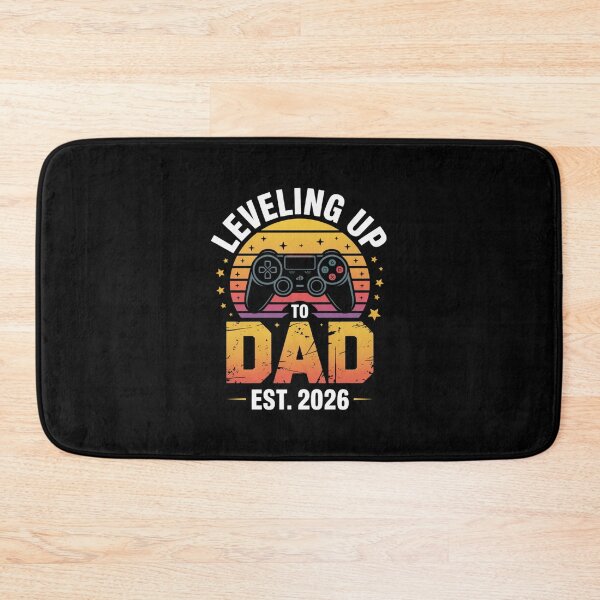 Item preview, Leveling Up to Dad Est. 2026 Retro Gamer Design designed and sold by Gogetgiggles.