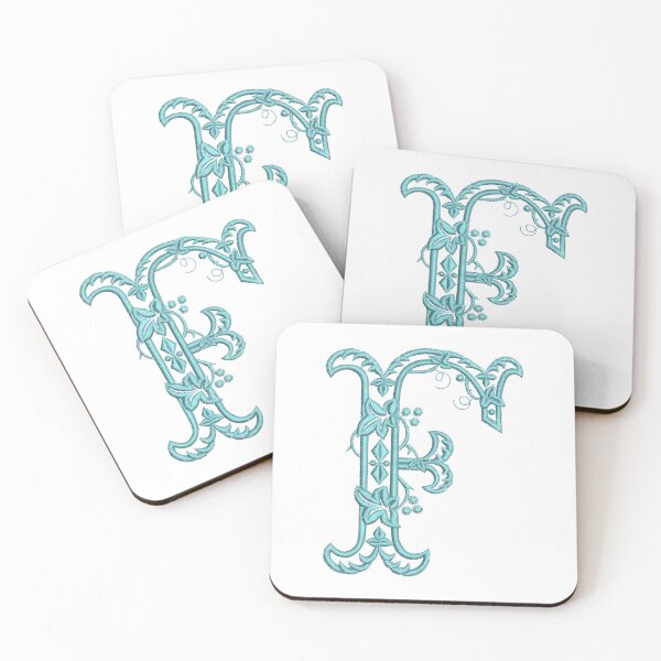 Item preview, Monogram F Vintage Style Alphabet Letter designed and sold by TikkiMakes.