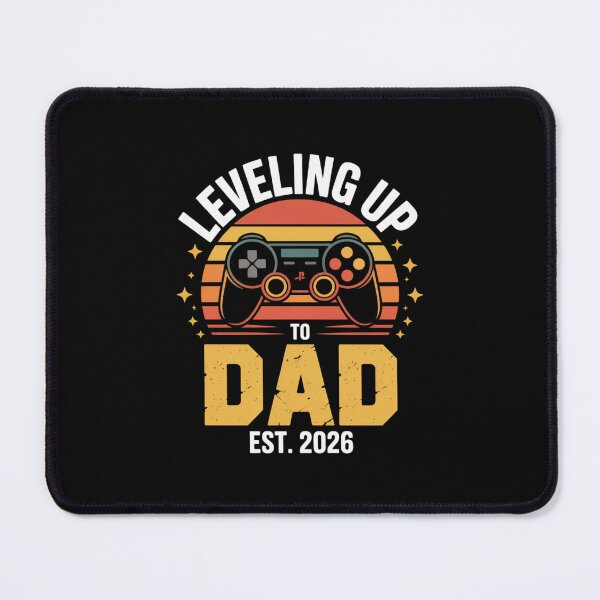 Item preview, Leveling Up to Dad Est. 2026 Retro Gamer Design designed and sold by Gogetgiggles.