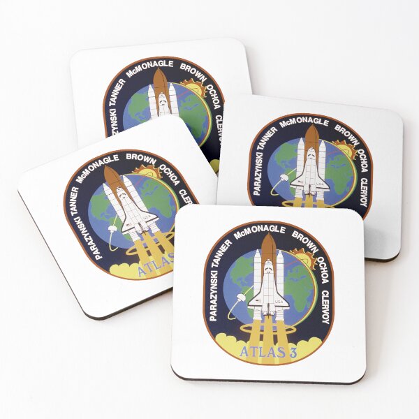Item preview, Space Shuttle, STS-66, Mission Patch designed and sold by CharlieDesings.