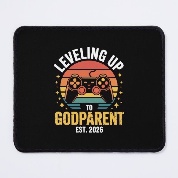 Item preview, Leveling Up to Godparent Est. 2026 Retro Gaming Design designed and sold by Gogetgiggles.