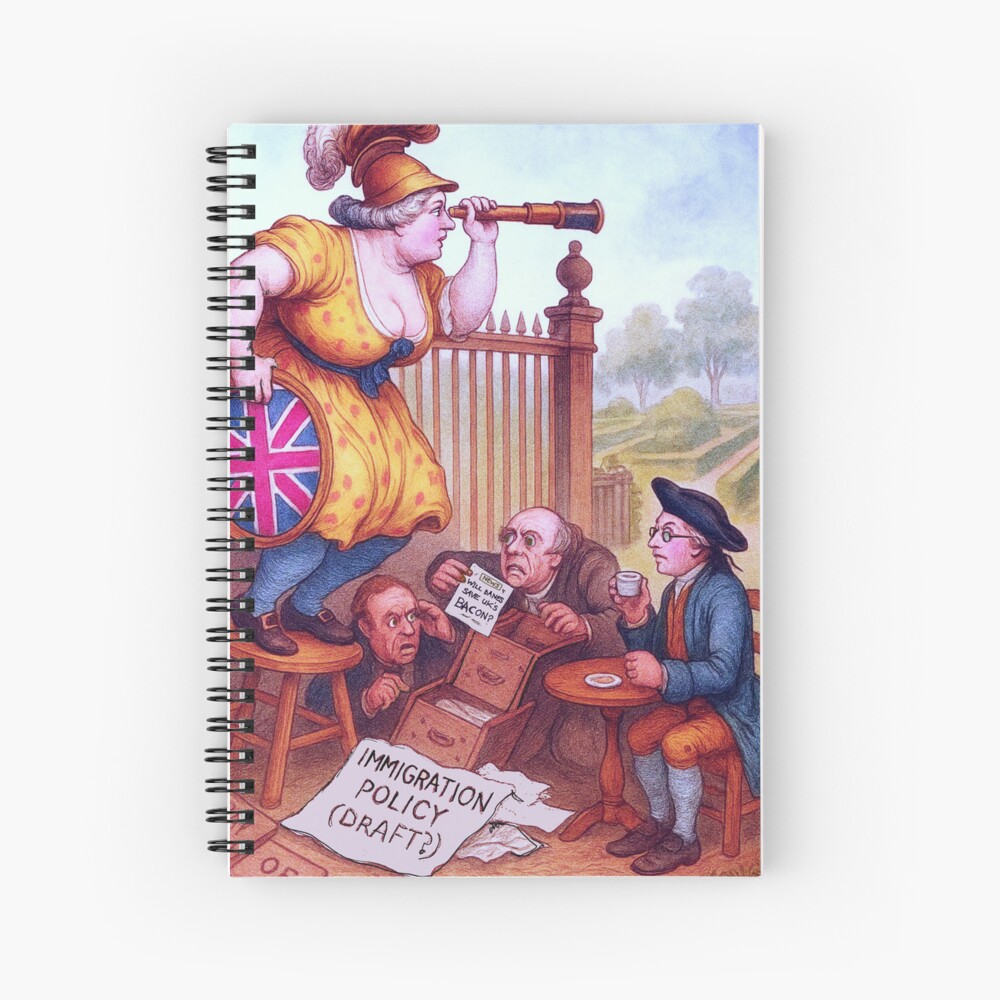 Item preview, Spiral Notebook designed and sold by taletellerclub.