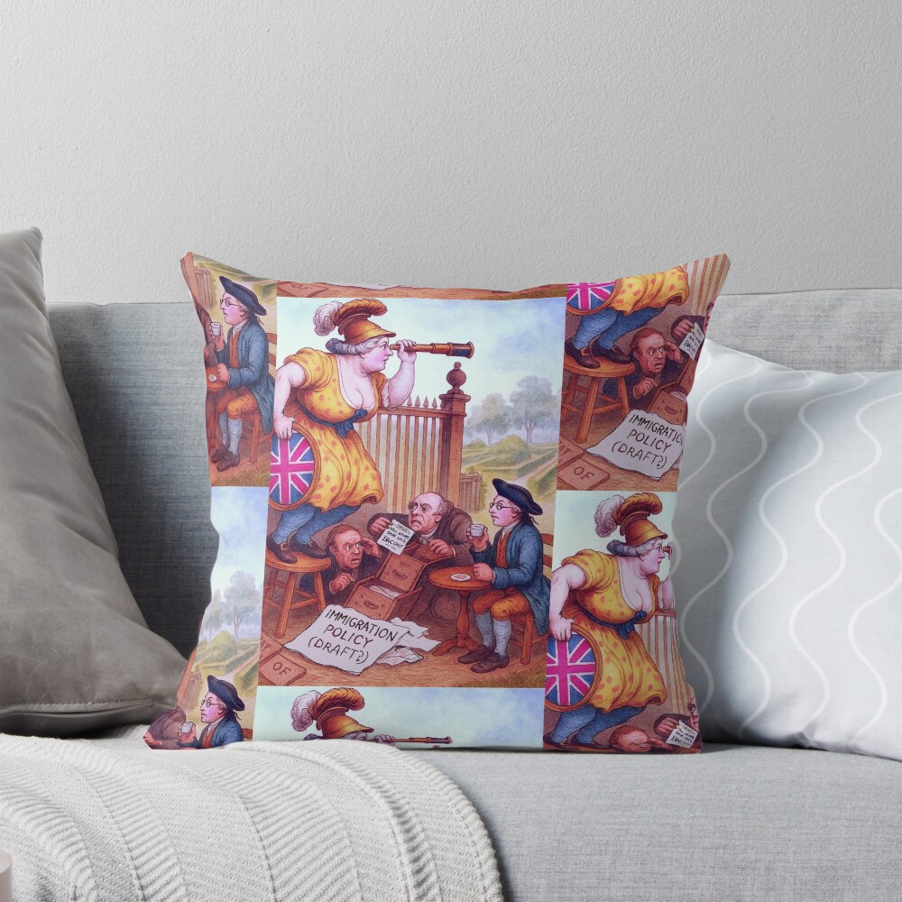 Item preview, Throw Pillow designed and sold by taletellerclub.