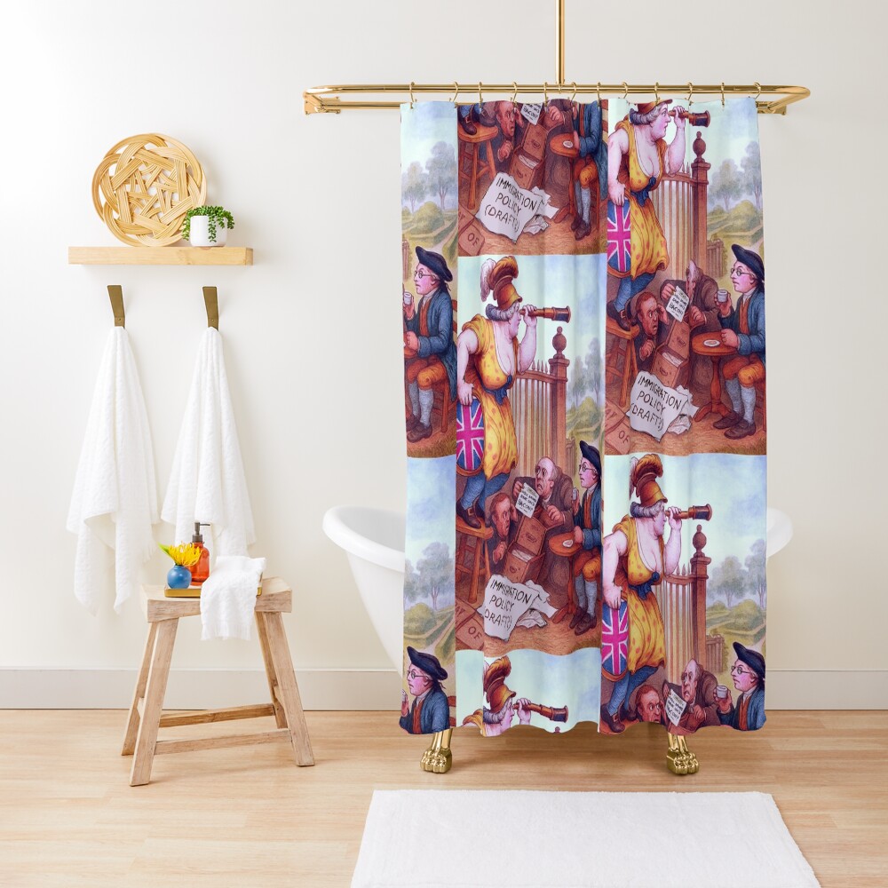 Item preview, Shower Curtain designed and sold by taletellerclub.