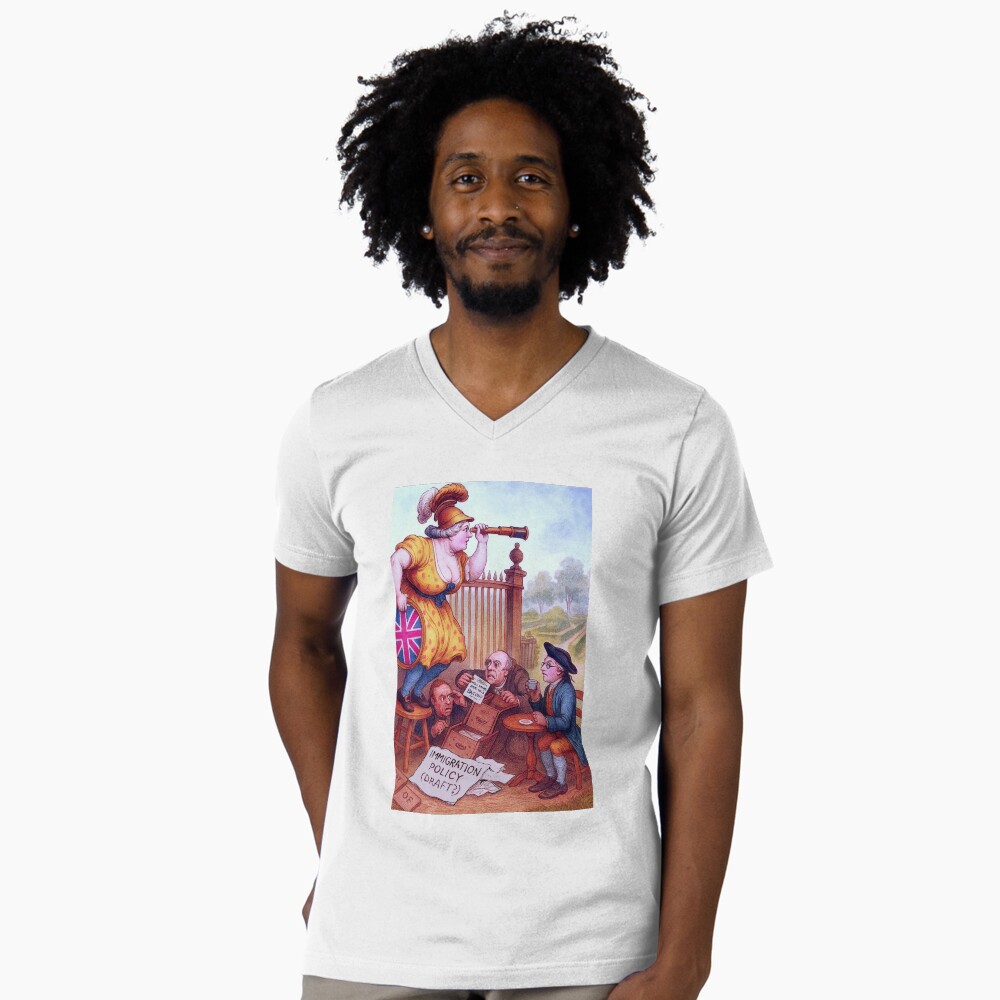 Item preview, V-Neck T-Shirt designed and sold by taletellerclub.