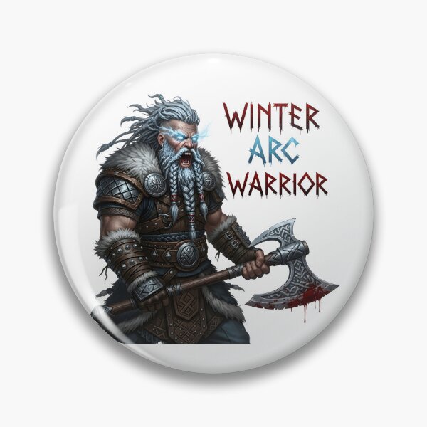Item preview, Winter Arc Warrior - Viking Beast Mode Fury designed and sold by MegzDesign.
