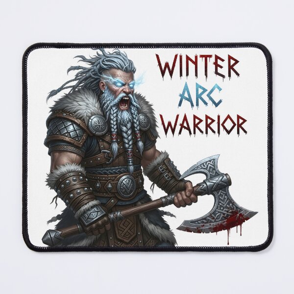 Item preview, Winter Arc Warrior - Viking Beast Mode Fury designed and sold by MegzDesign.
