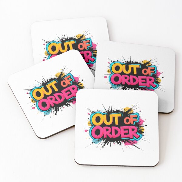 Item preview, Out of Order | Sarcastic Humor Design by Too Real Co designed and sold by TooRealCo.