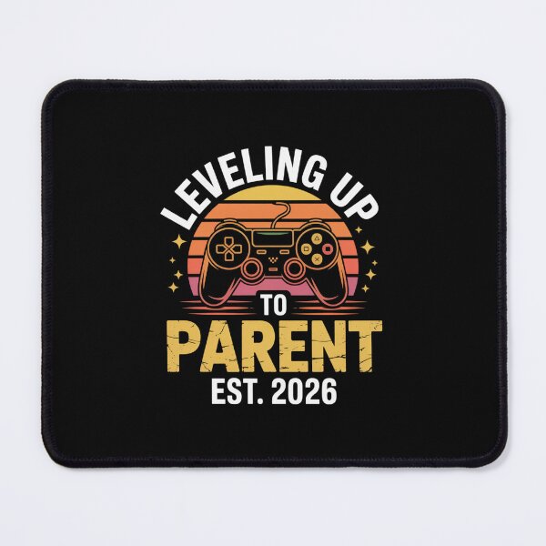 Item preview, Leveling Up to Parent Est 2026 Gamer Retro Design designed and sold by Gogetgiggles.