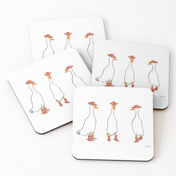 Item preview, Wild ducks from wild western designed and sold by Jenea Kaitaz Art.