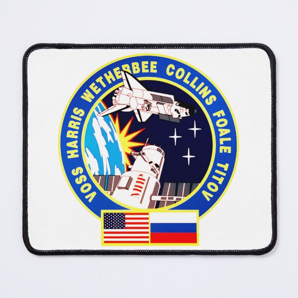 Artikelvorschau, Space Shuttle, STS-63, Missionsabzeichen entworfen und verkauft von CharlieDesings.