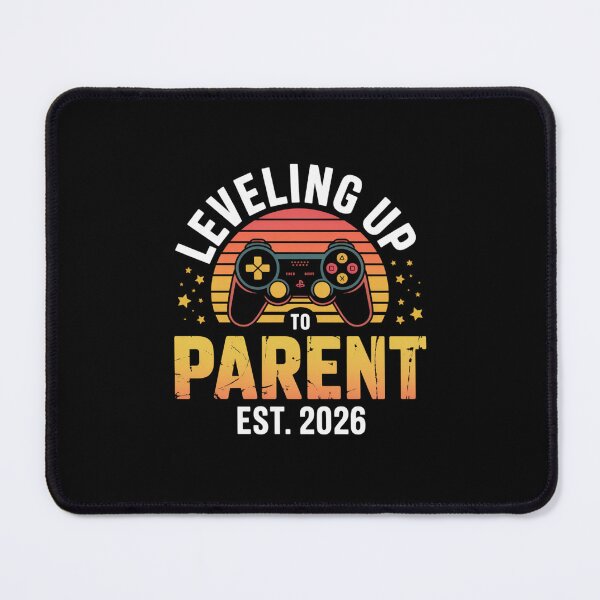Item preview, Leveling Up to Parent Est 2026 Gamer Retro Design designed and sold by Gogetgiggles.