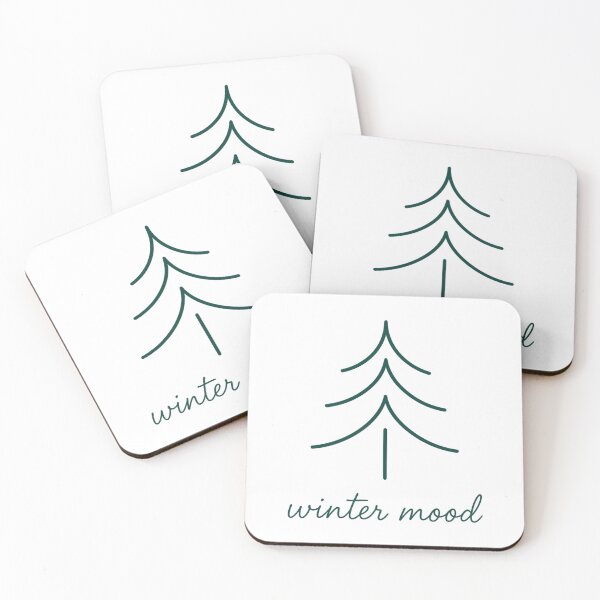 Item preview, Minimalist Christmas Tree Line Art – Winter Mood Scandinavian Design designed and sold by VariusDesigns.