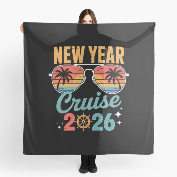 Item preview, New Year Cruise 2026 Tropical Sunset Vibes designed and sold by Gogetgiggles.