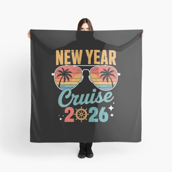 Item preview, New Year Cruise 2026 Tropical Sunset Vibes designed and sold by Gogetgiggles.