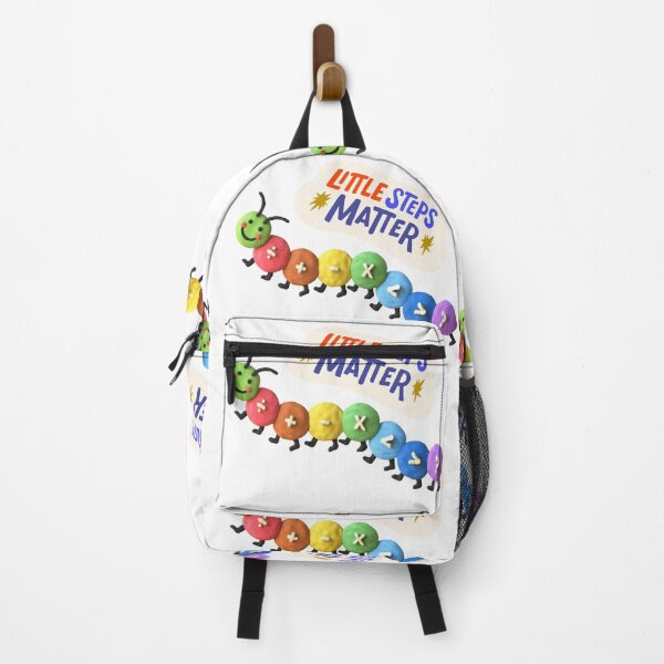 Item preview, Little Steps Matter – Cute Math Caterpillar Motivation Design designed and sold by KKCreationz.