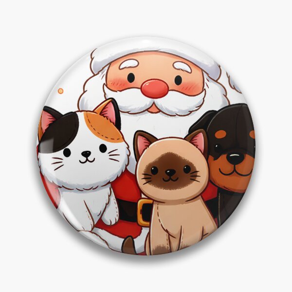 Item preview, Pawsitively Huggable: Santa’s Snuggle Squad designed and sold by meesub.